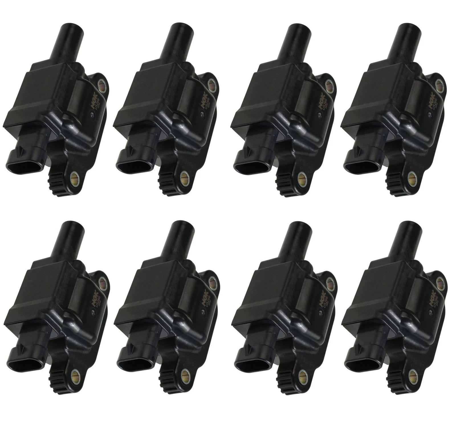 Set of 8 NGK Direct Ignition Coils for Cadillac CTS, Chevrolet Camaro, GMC Yukon