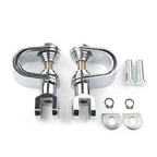 25mm & 32mm Chrome Highway Engine Crash Bar Mount Foot Pegs for Car Model