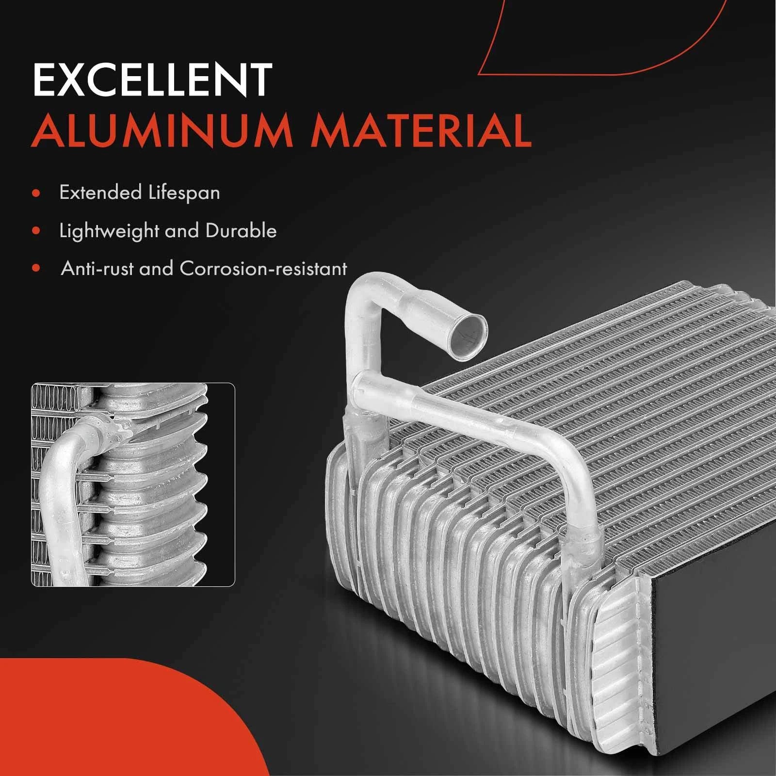 A/C Evaporator Core for Ford E-150 E-250 E-350 Econoline (1994-1996)