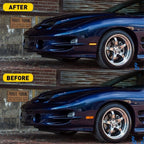 4X Amber Red Smoked LED Bumper Side Marker Lights for Pontiac Firebird (1998–2002)