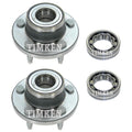 Front and Rear Wheel Bearings & Hubs Kit for Ford Mustang RWD (2005–2009)