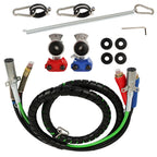 3X Air Line Hose Assemblies for Semi Tractor Trailer (12 Feet)