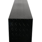 60" x 18" x 18" Black Aluminum Tool Box for Pickup Truck (Fits Most Models)