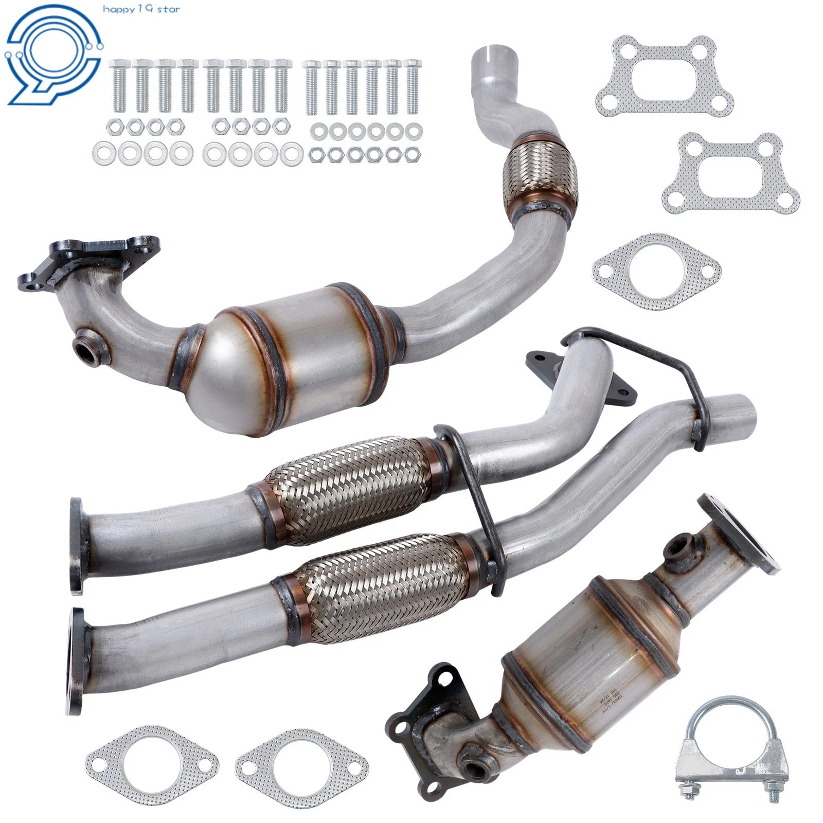 Front & Rear Catalytic Converter Set for Cadillac SRX 3.6L (2012–2016)