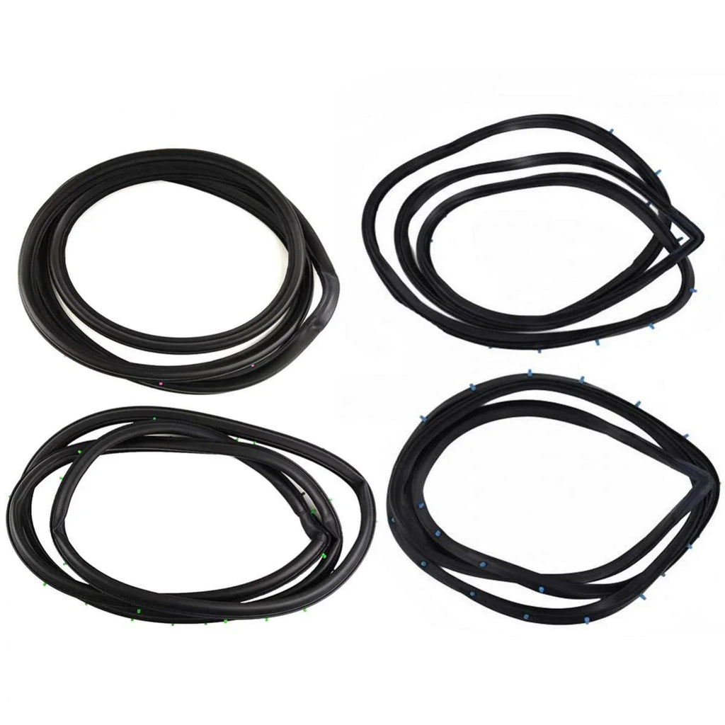 Door Rubber Weatherstrip Front Rear Set 4 Fits Isuzu D-Max TFR 4D Pickup 2003-11