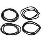 Door Rubber Weatherstrip Front Rear Set 4 Fits Isuzu D-Max TFR 4D Pickup 2003-11