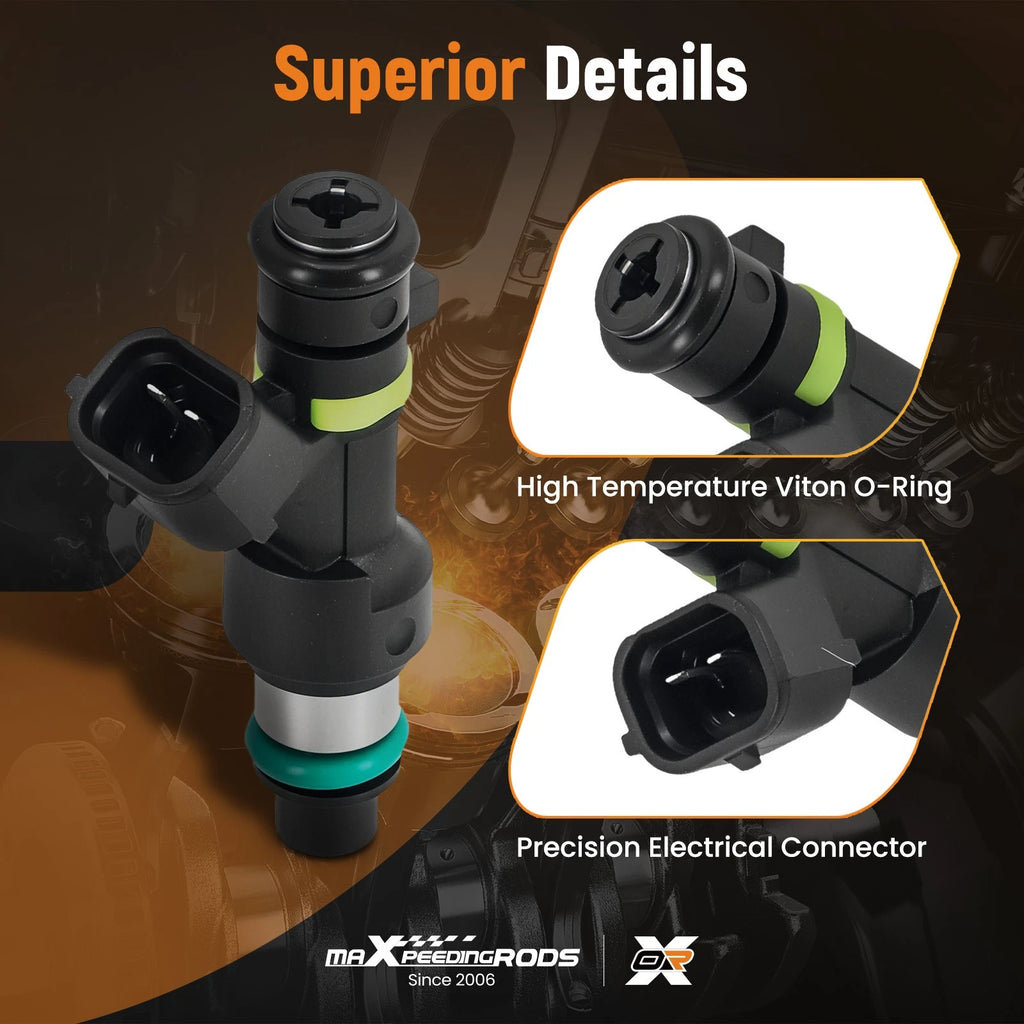 Set of 4 Fuel Injectors for Nissan Cube Versa Sentra (2007-2014)