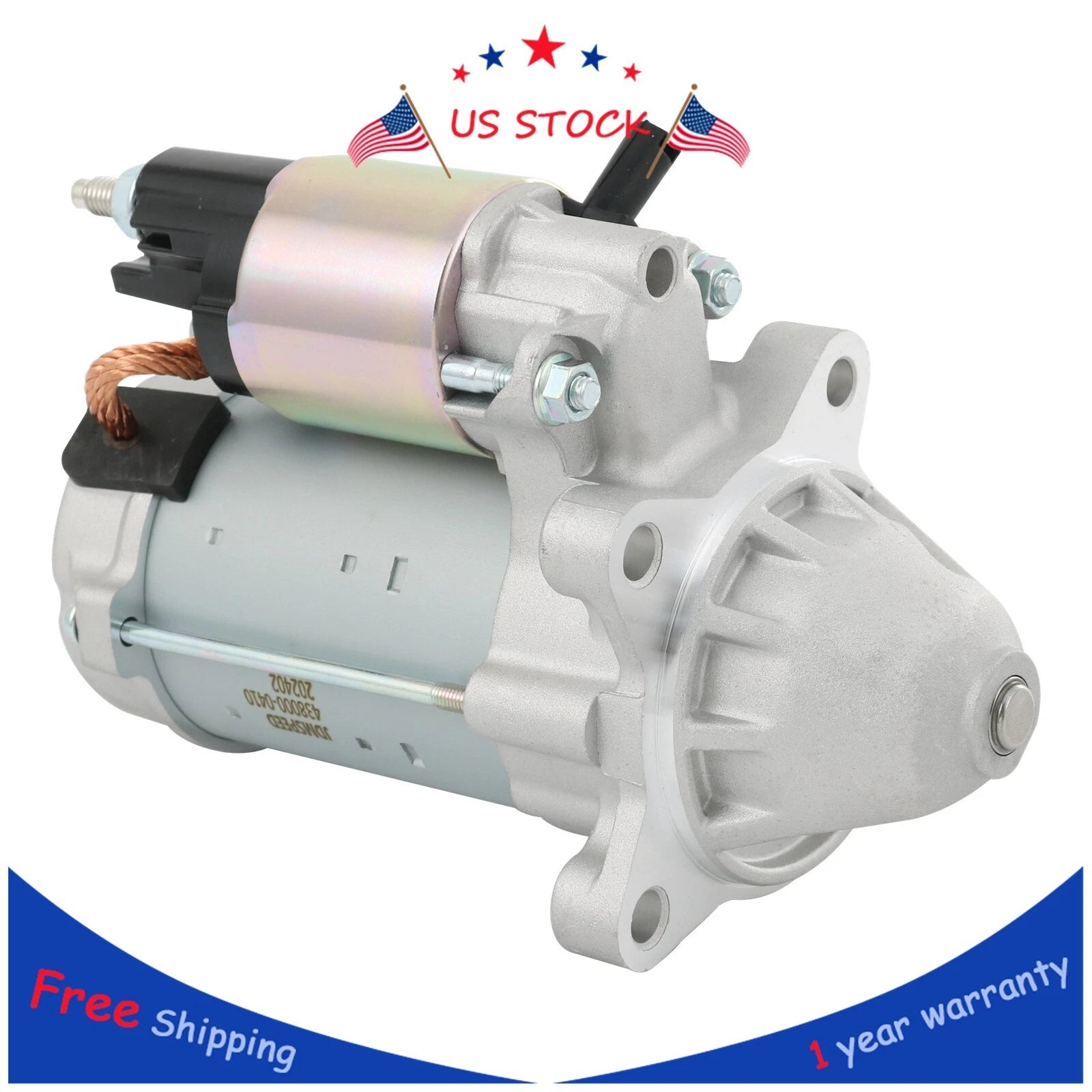 Starter for Ford F-150 (2013–2014) 5.0L V8, 6.2L V8