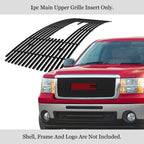 Black Billet Grille for GMC Sierra 1500 (2007-2013) / Denali (2007-2010)