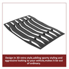 Carbon Fiber Rear Window Louvers for Dodge Charger (2011-2023)