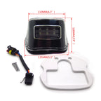 Tail Brake Lights for Harley Dyna Sportster XL1200 XL883 (Clear Lens)