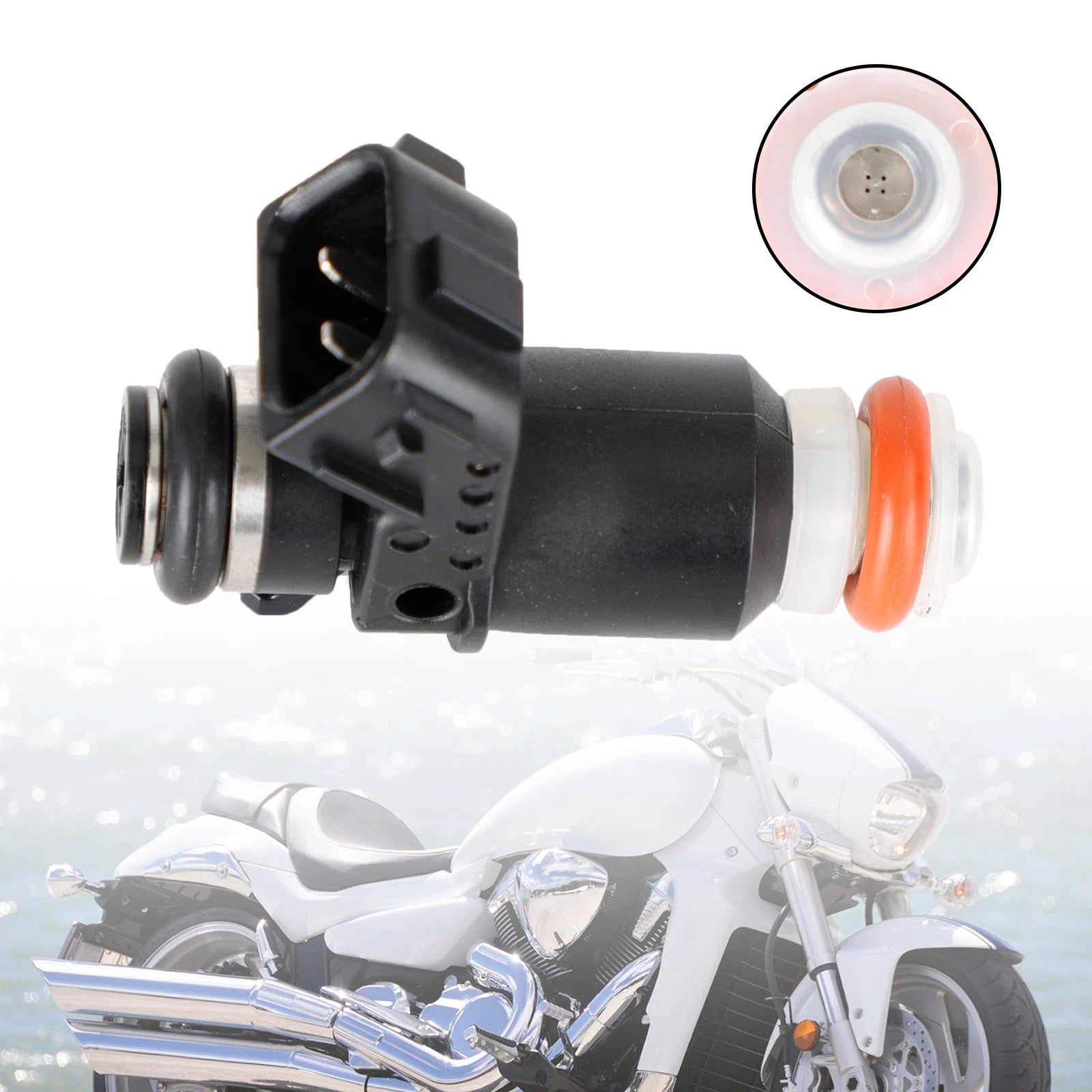 Set of 4 Fuel Injectors for Suzuki Boulevard M50 / C50 (2005–2023) 16450-PLD-003, 15710-14G00