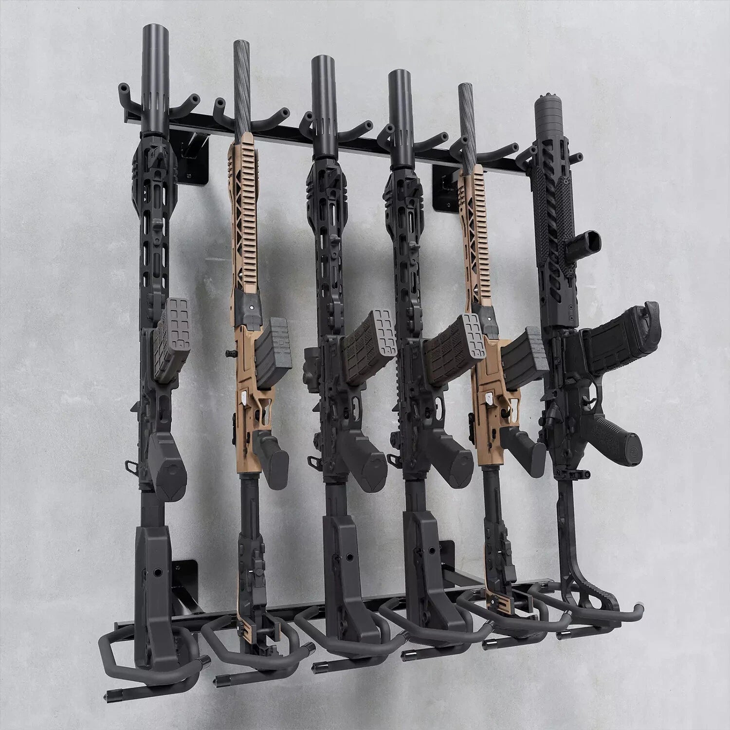 Gun Rack for Vertical Carbine and Shotgun Display (Universal)
