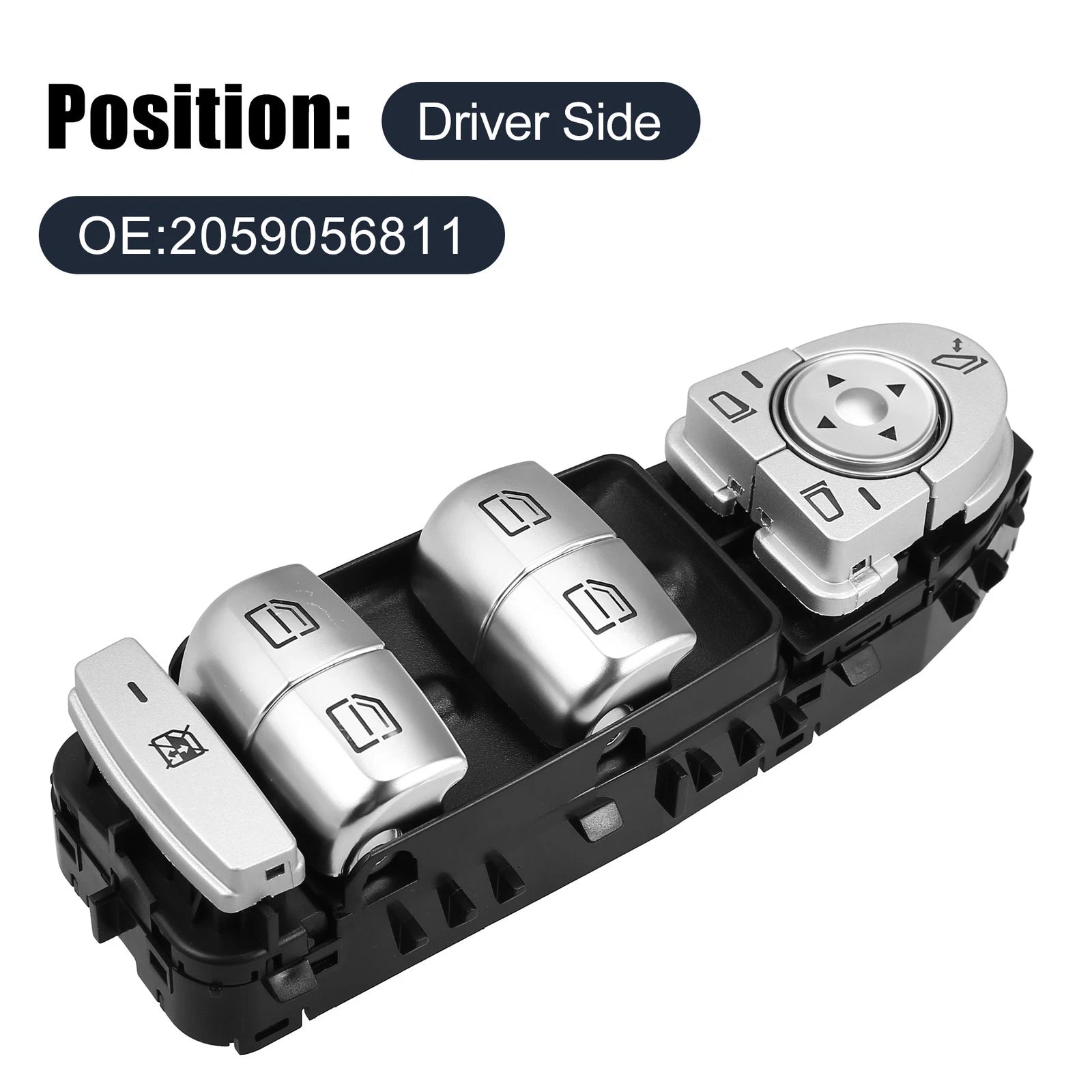 Master Power Window Switch for Mercedes-Benz C63 S (2015–2018)