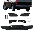 Rear Bumper Assembly for Chevrolet Colorado (2008–2012) - Metallic Black