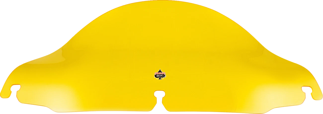 Klock Werks Kolor Flare Windshield 6.5" Yellow for FLH KWW-01-0696