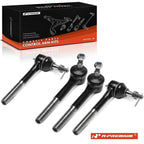 Set of 4 Front Inner & Outer Tie Rod Ends for Chevrolet Astro (1995–2005)