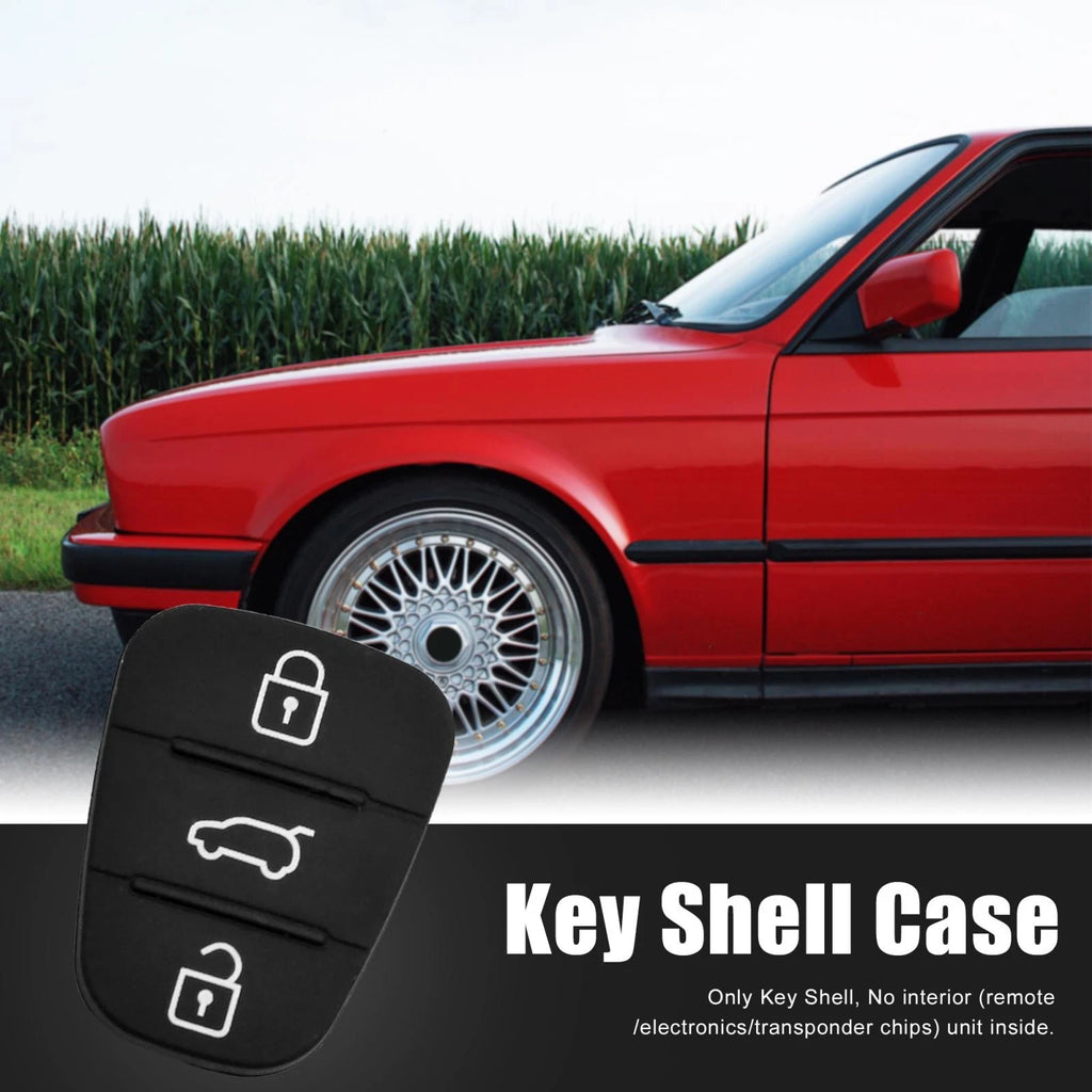 Rubber Key Fob Shell Case for Hyundai (3 Button)
