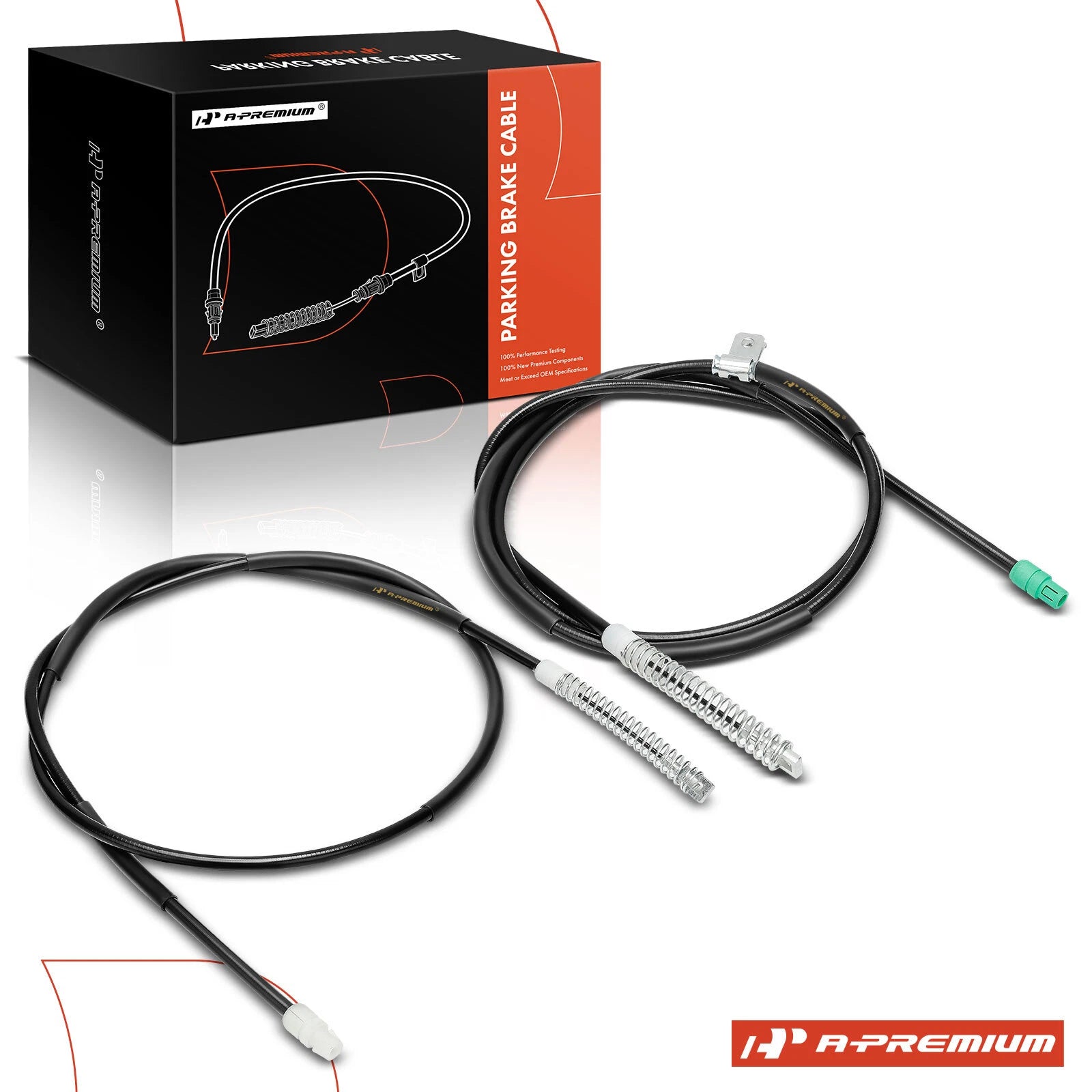 2X Rear Left & Right Parking Brake Cables for Chevy Express 3500 (2003–2023)