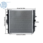 Radiator for Kubota RTV900 RTV900T RTV900T5-H/T2 RTV900T6 RTV900T9 (2004–2019) K7561-85210
