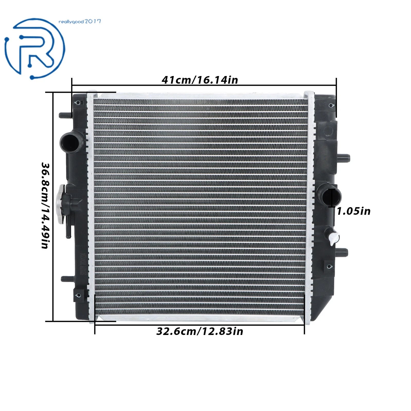 Radiator for Kubota RTV900 RTV900T RTV900T5-H/T2 RTV900T6 RTV900T9 (2004–2019) K7561-85210