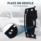 Dashboard Dash Cover Mat for Suzuki Solio MA15S (1 Set, Black Blue)