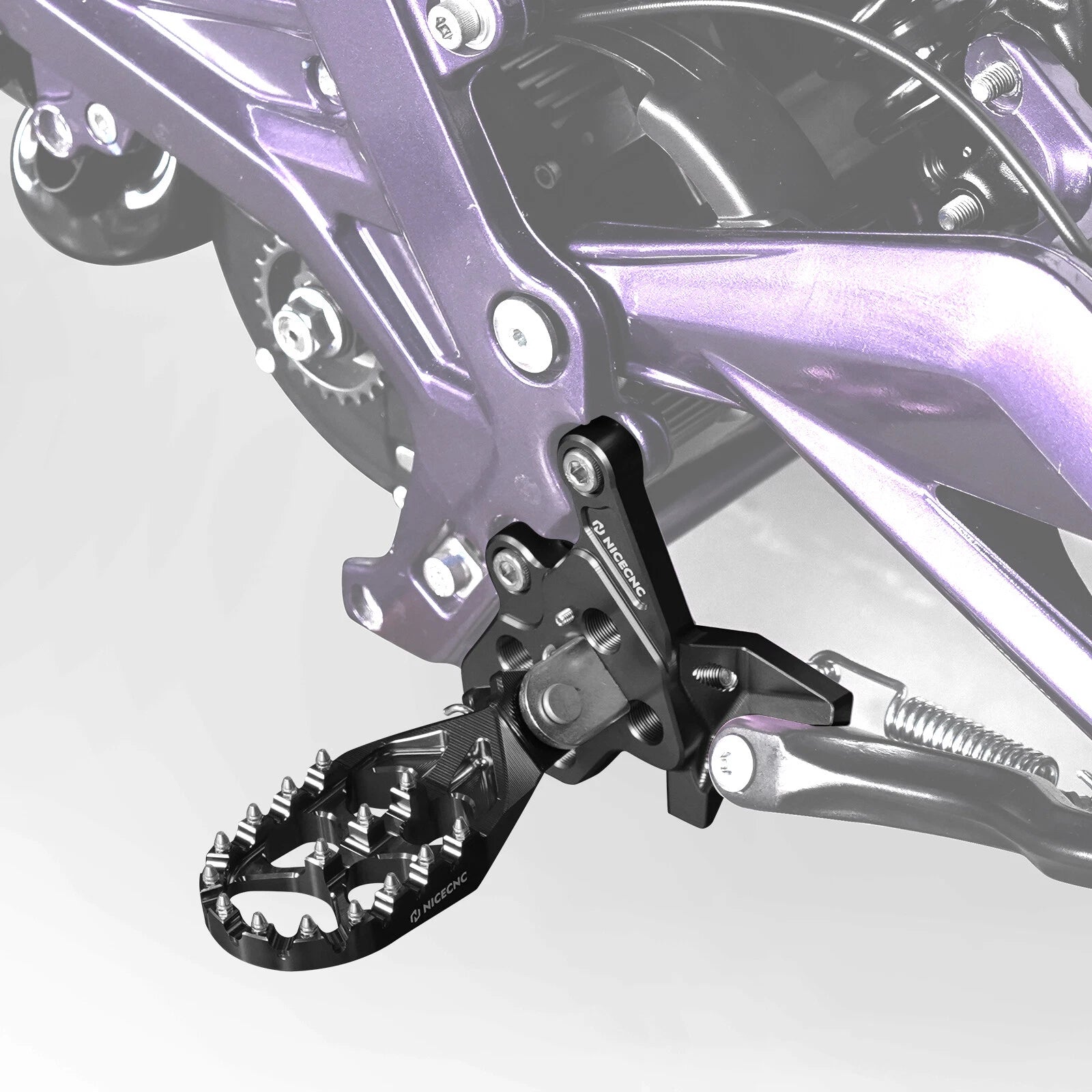 Foot Pegs Rest Pedals Mount Bracket for Sur-Ron Light Bee X S L1E (2018–2023)