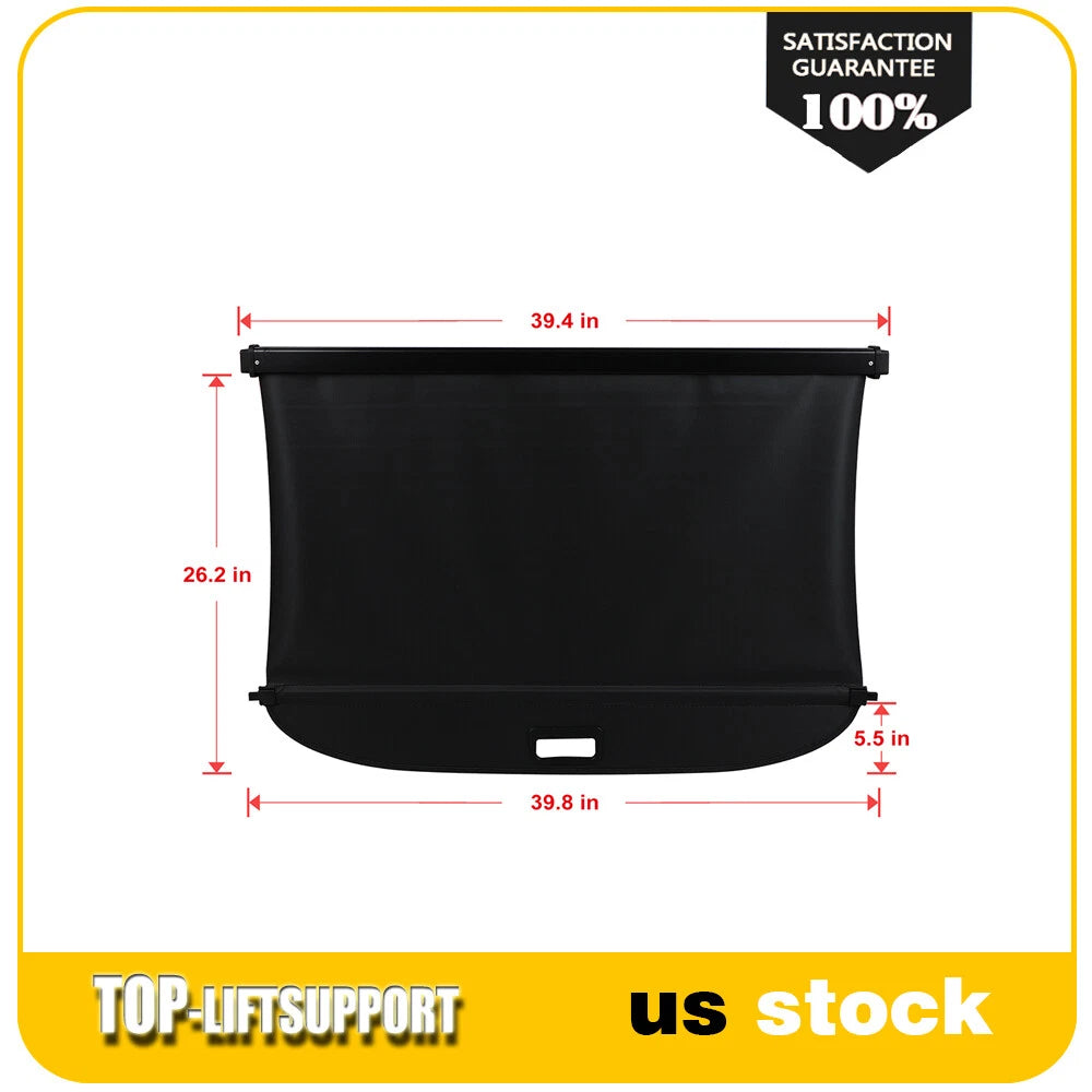 Retractable Rear Cargo Security Trunk Cover for Cadillac XT4 (2019–2023)
