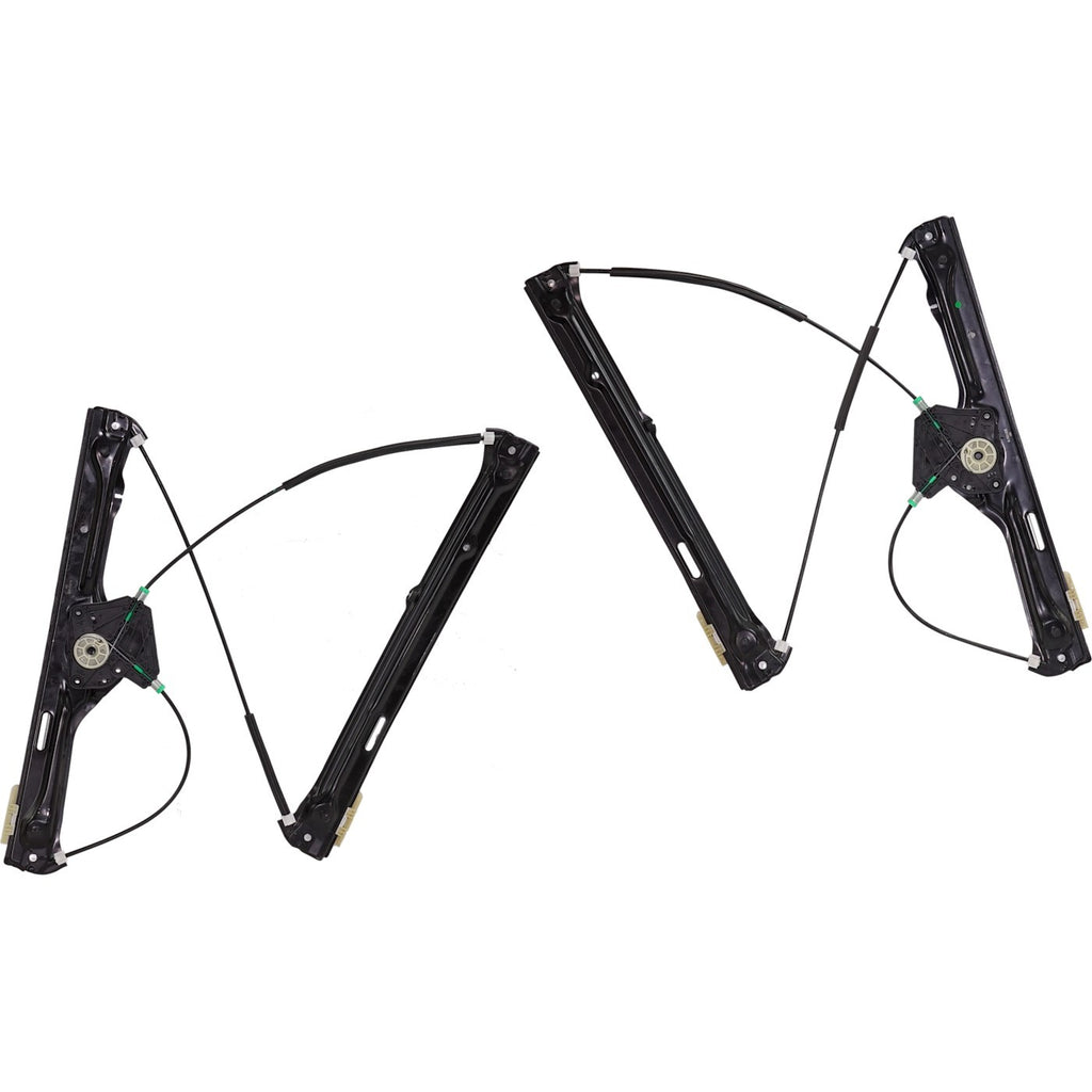 Window Regulator Set for BMW X5 (2014–2018) Front Driver and Passenger Side