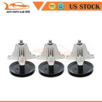 3X Spindle Assembly with Pulley for Troy Bilt MTD (918-06991, 618-06991)