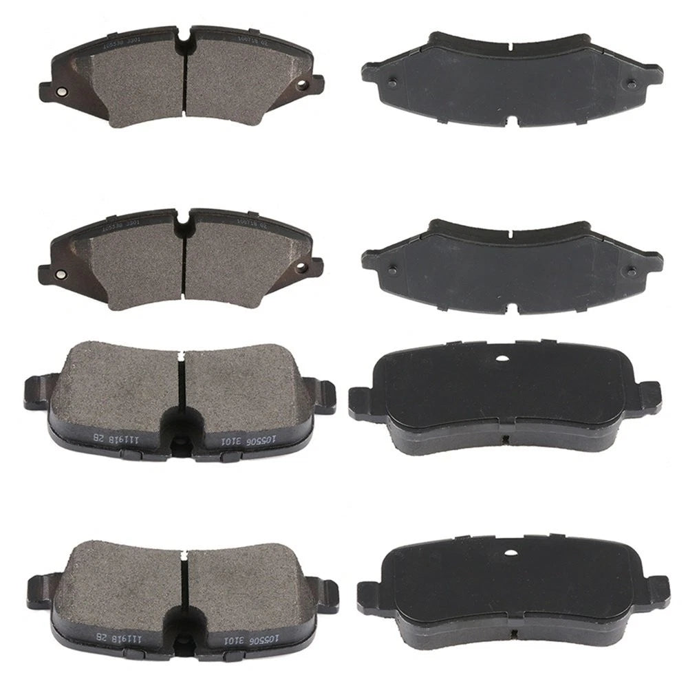 Set of 8 Ceramic Brake Pads for Land Rover Range Rover Sport (2010–2016)