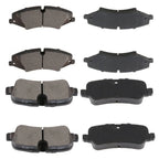 Set of 8 Ceramic Brake Pads for Land Rover Range Rover Sport (2010–2016)