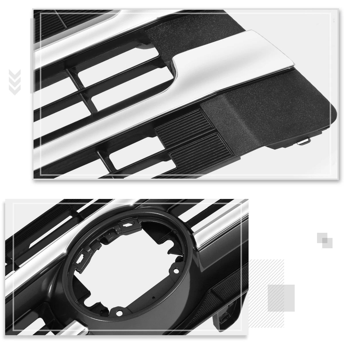 Matte Black Front Bumper Body Kit Spoiler Lip for Honda Fit (2018–2020)