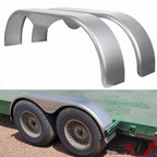 Set of 2 Tandem Trailer Fenders for Double Axle (13"–15") Teardrop Trailers