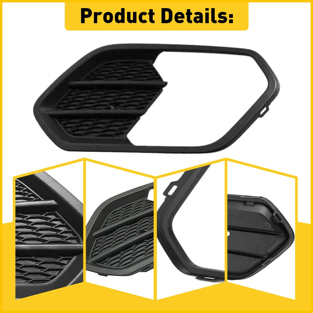 Front Right Fog Light Grille Cover for Ford Escape 2017-2019