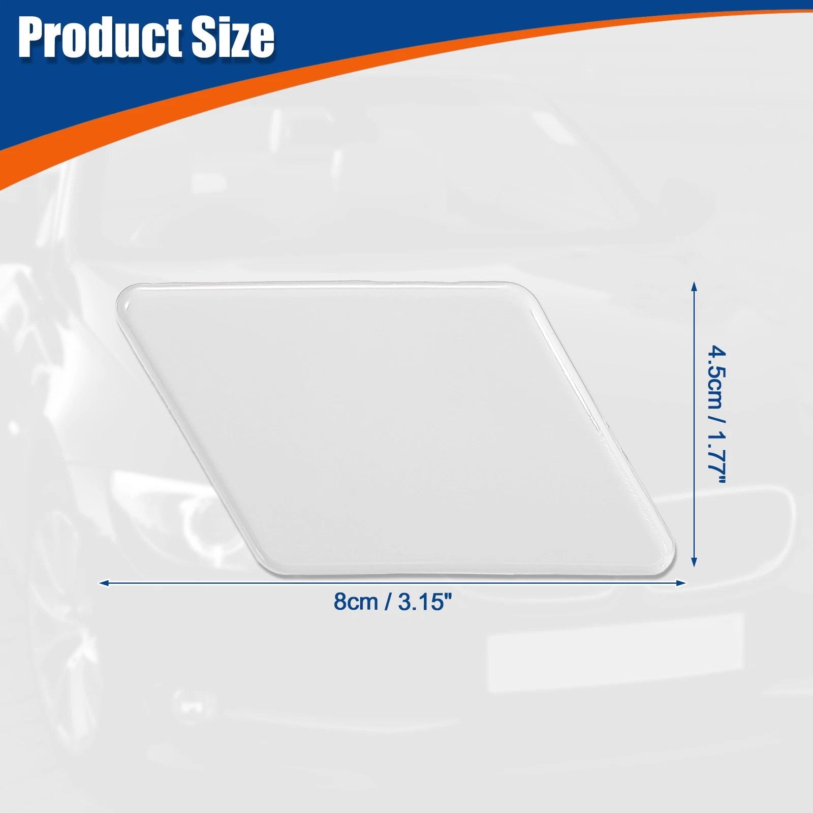 Right Side Front Bumper Washer Nozzle Cover for BMW 3 Series E90 E91 (2007–2013)