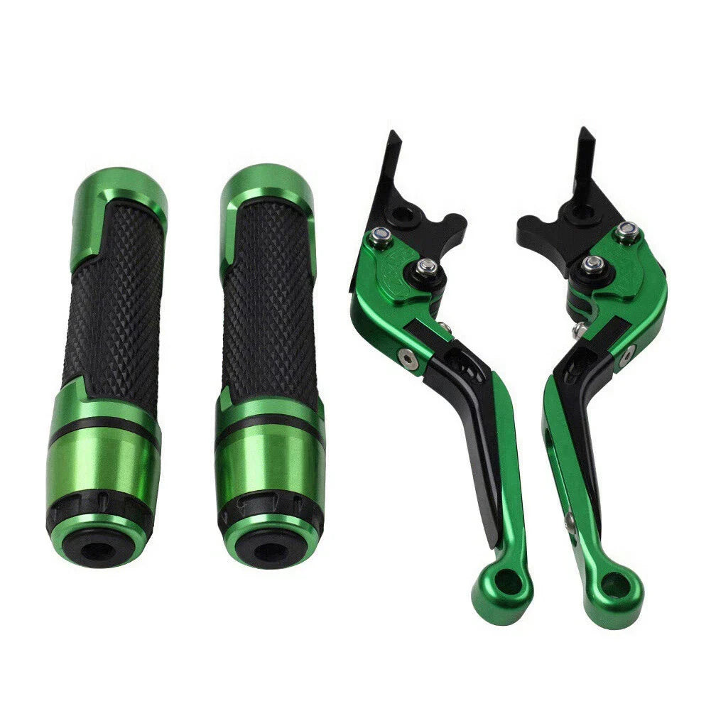 Extendable Brake Clutch Lever Handlebar Grip Set for Thruxton/Street Cup