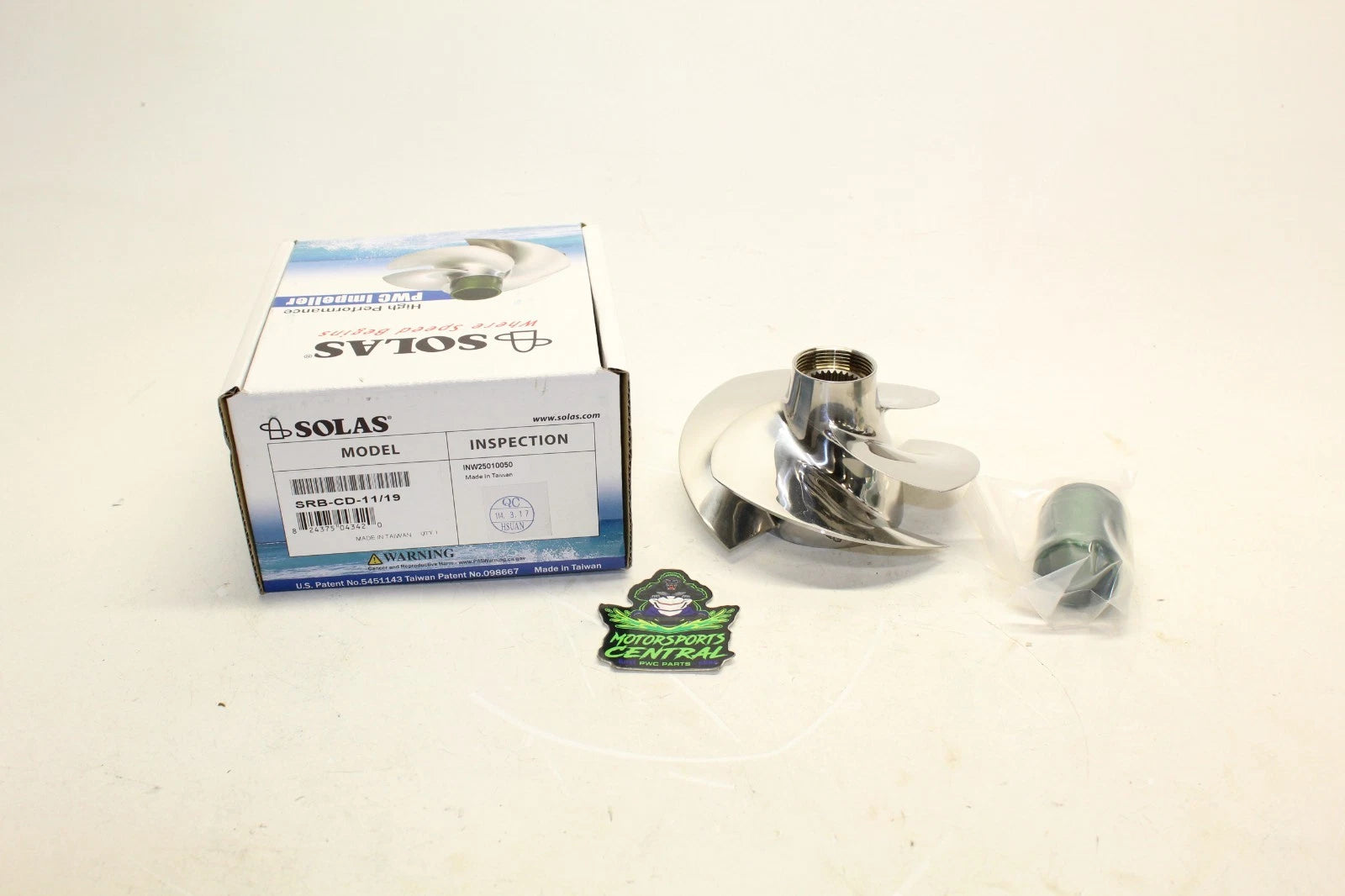 Solas 155.5mm Impeller for Seadoo GTX 155 & GTX S 155 (2010–2017) SRB-CD-11/19