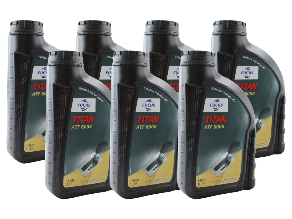 Fuchs 7L TITAN ATF 6008 Transmission Fluid Lifeguard 8 Green (7 x 1L)