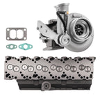 Complete Cylinder Head & HX35W Turbocharger for Dodge Ram 2500 3500 (1994–2002)