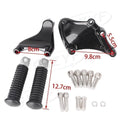 Rear Passenger Footpegs Mount Set for Harley 883 1200 XL Sportster (2014–2017)