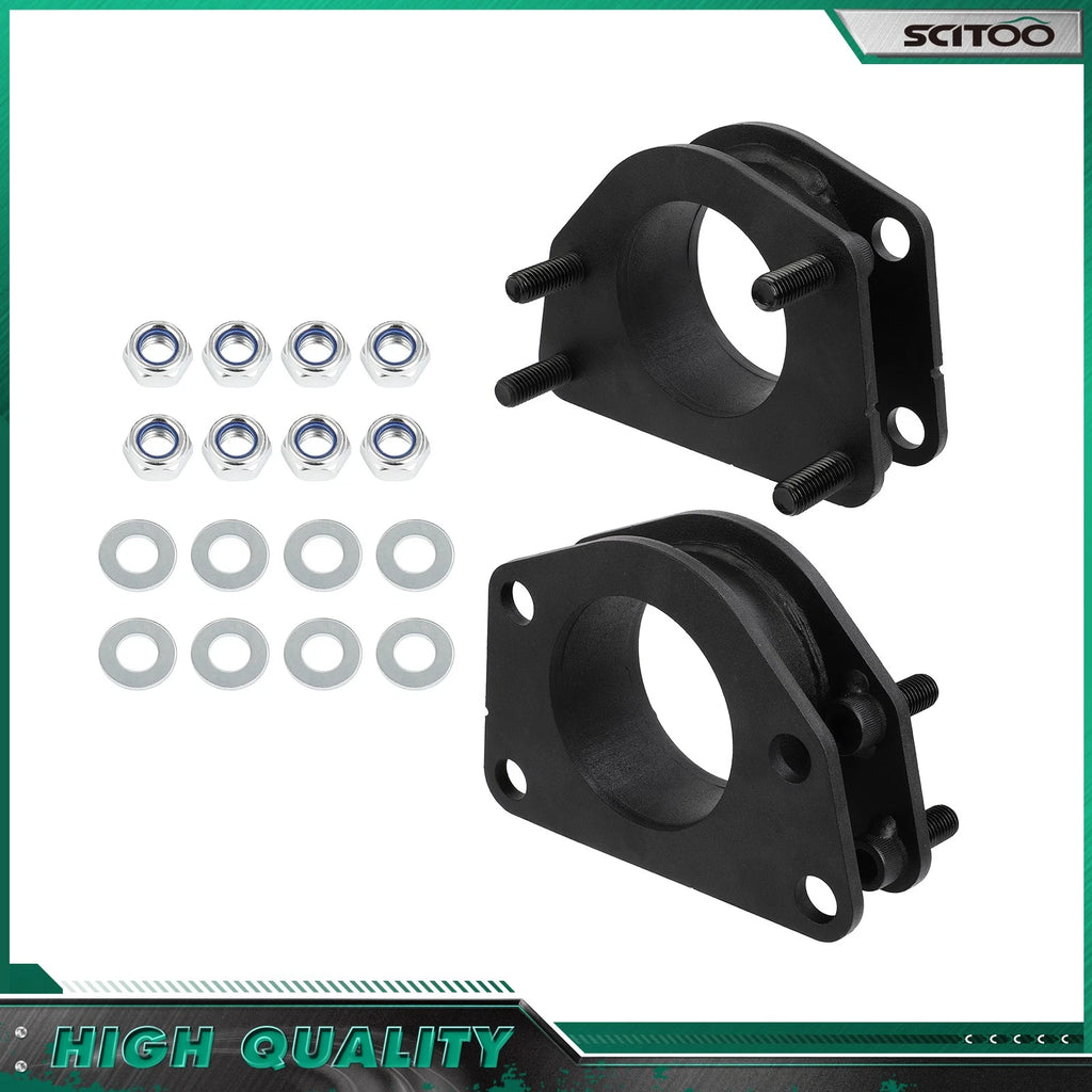 2X 2" Front Steel Lift Leveling Kit for Jeep Liberty (2002–2013)