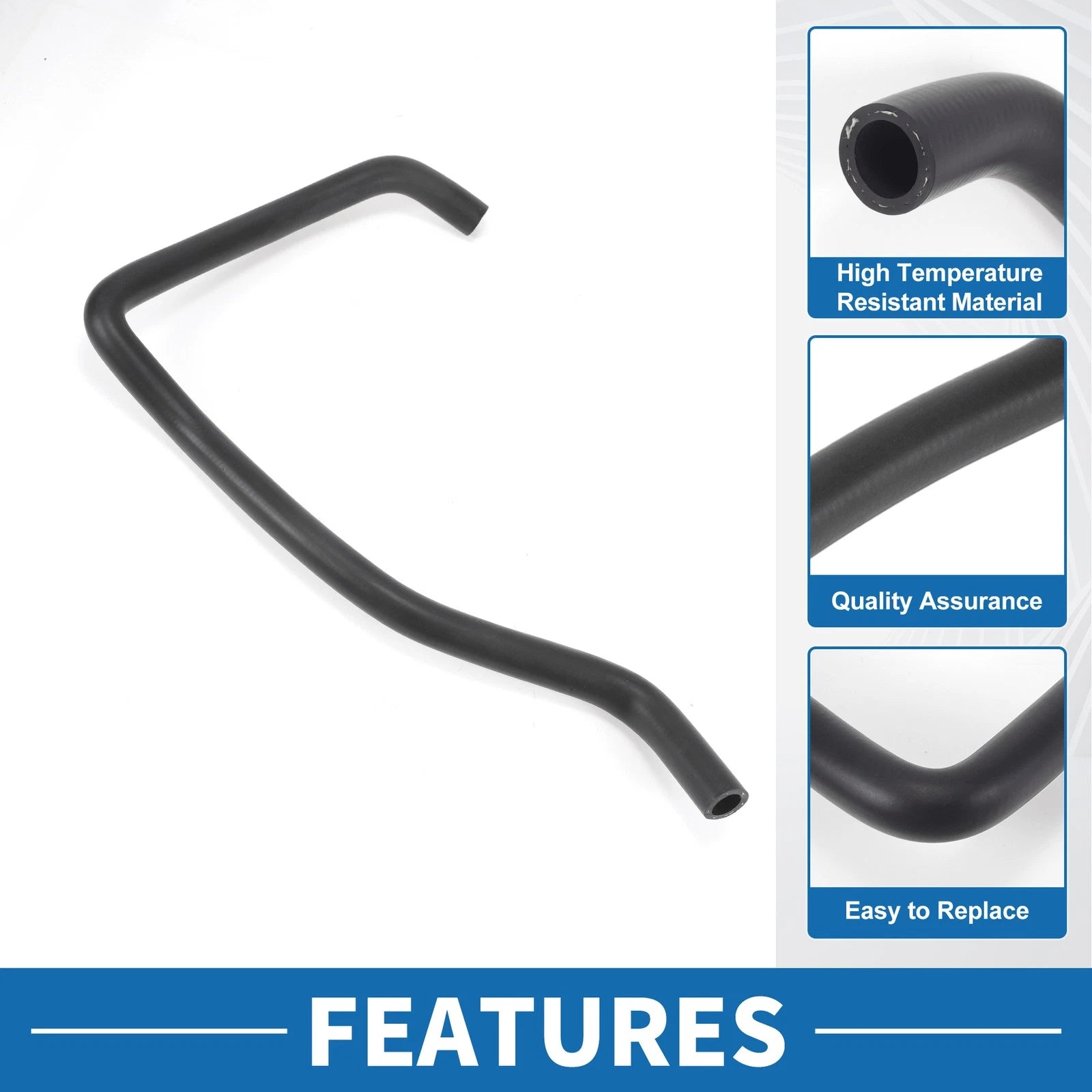HVAC Heater Hose No. 11537609944 for BMW X5 xDrive30i (2010) Rubber