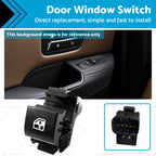 Rear RH/LH Side Door Window Switch for Mitsubishi Outlander (2016–2018)