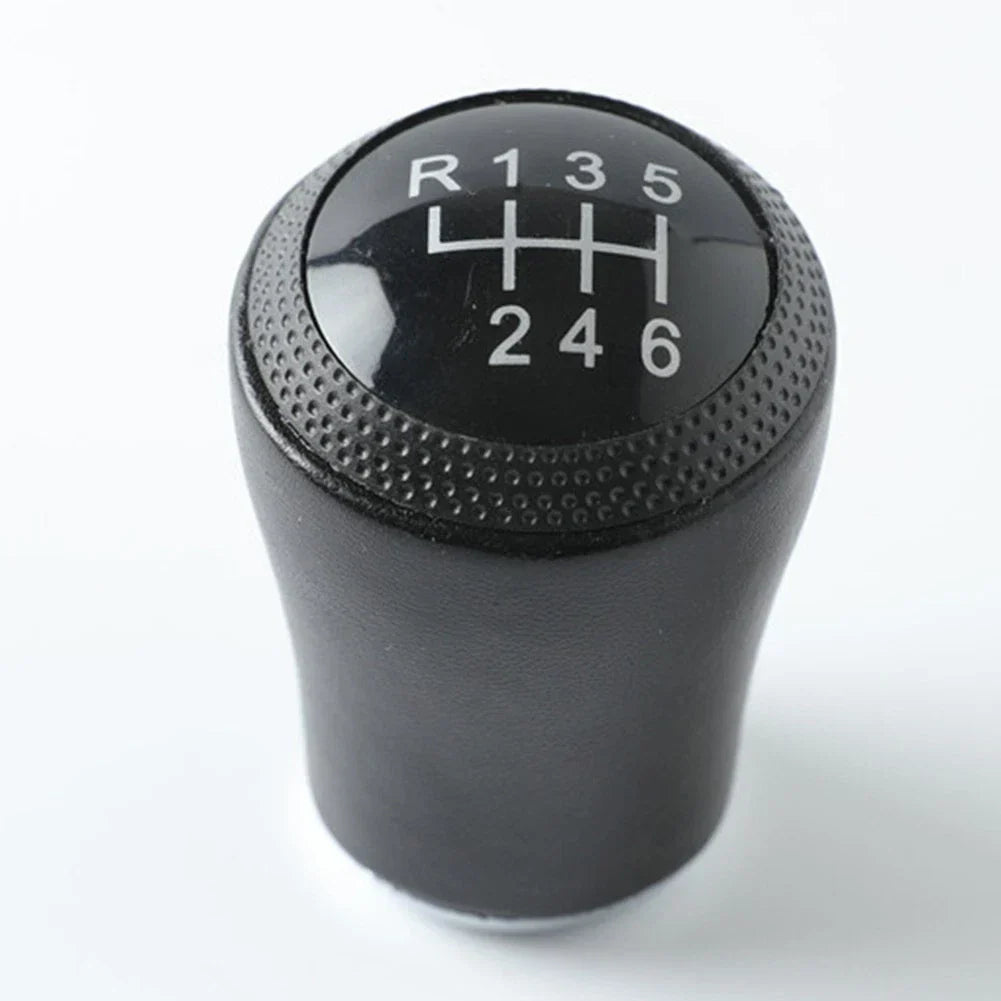 Shift Knob Black PU Leather for Audi A4 B5 C5 (1994–2005)