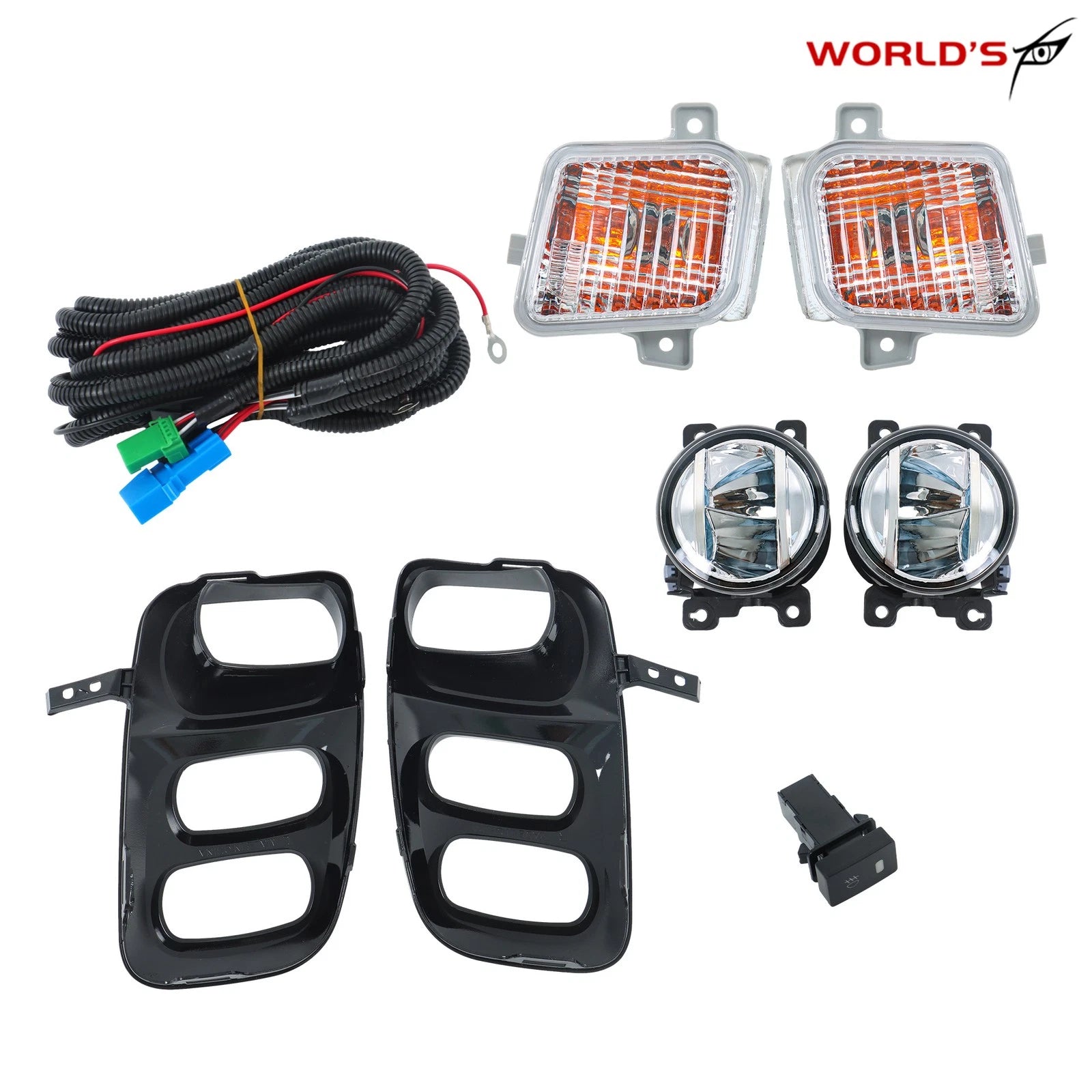 Set of 2 LED Fog Light Lamps for Honda Odyssey (2021–2023)