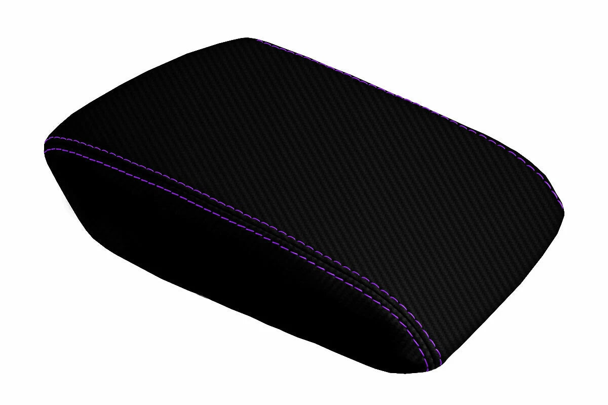Carbon Fiber Console Lid Armrest Cover for Acura TL (2004–2008)
