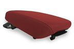 Leather Console Lid Armrest Cover for Hyundai Kona (2018–2020) Red
