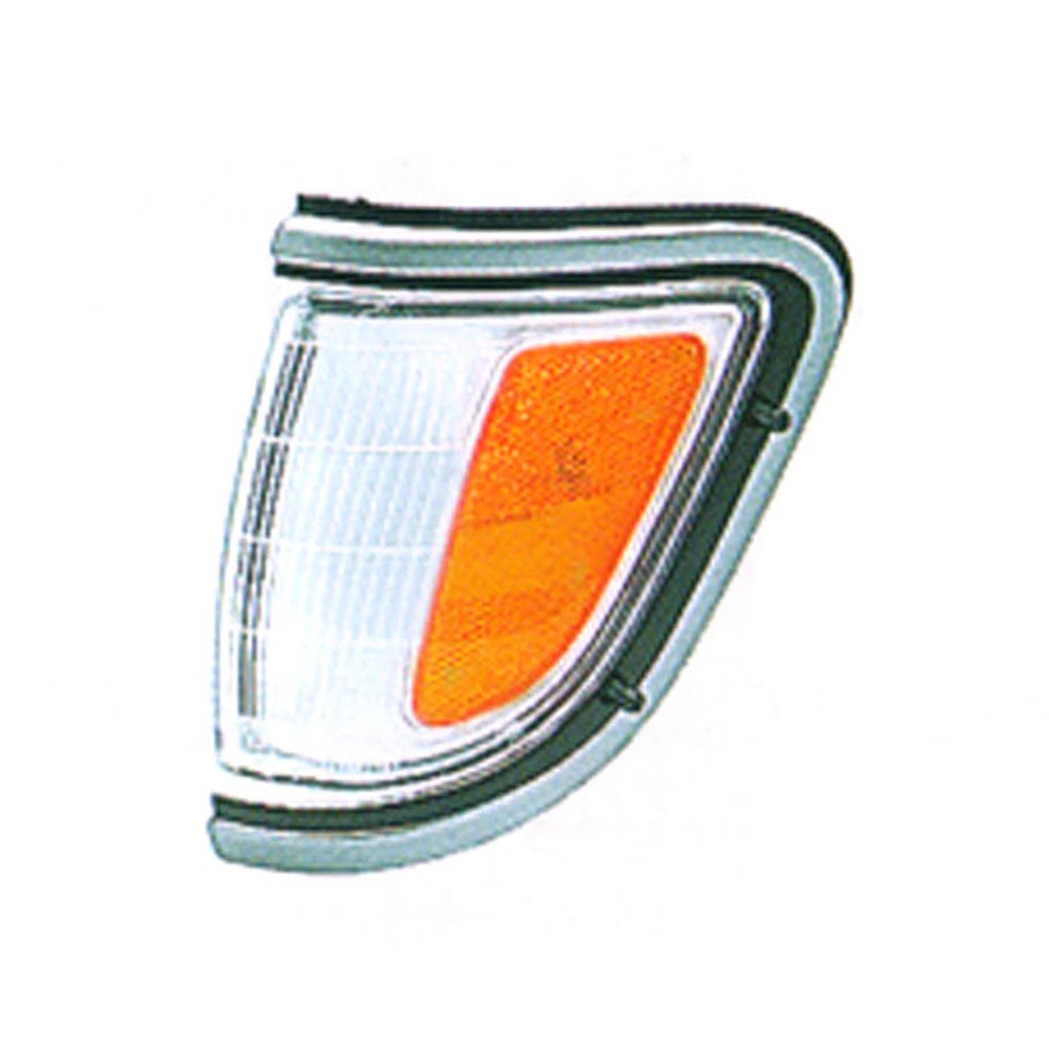 Replacement Black Driver Side Front Parking Marker Light Assembly
