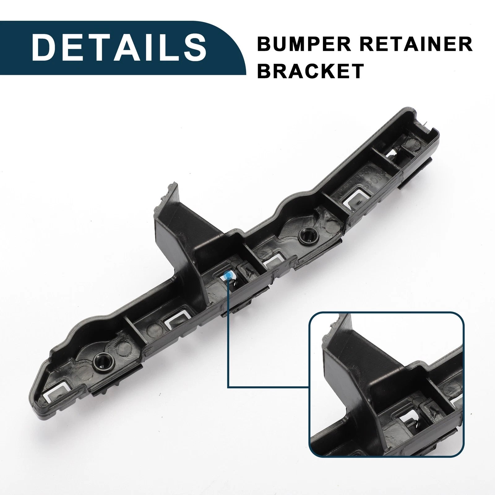 1pc Right Front Bumper Retainer Bracket No. 62222DF30A for Nissan Rogue Sport (2017–2022)